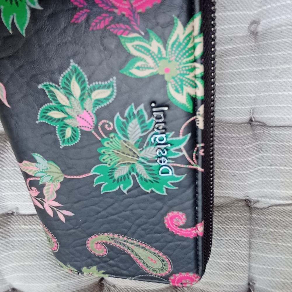 Desigual Faux Leather Wallet Clutch - Picture 14 of 16